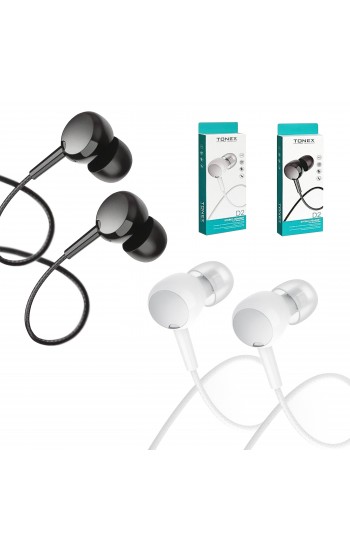 Tonex D2 Stereo Headset Kablolu Kulak İçi Kulaklık