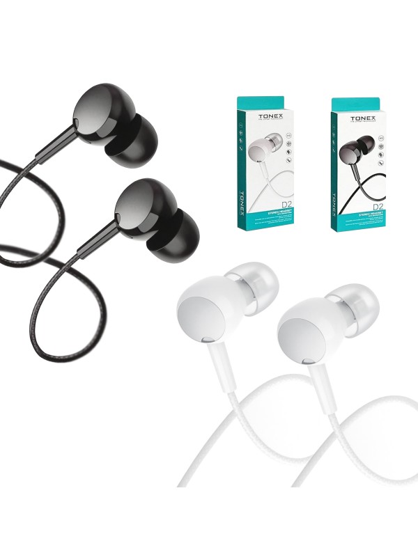 Tonex D2 Stereo Headset Kablolu Kulak İçi Kulaklık…