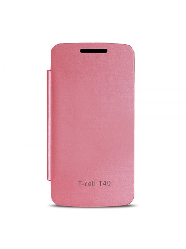 Turkcell T40 Flip Cover Kılıf  Pembe