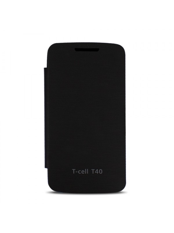 Turkcell T40 Flip Cover Kılıf Siyah