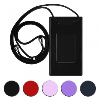 Universal Boy Ayarlanabilir İp El-Boyun Askılı Telefon Taşıma Kesesi Kılıf Universal Boy Ayarlanabilir İp El-Boyun Askılı Telefon Taşıma Kesesi Kılıf