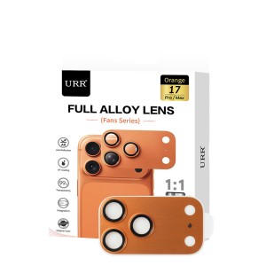 URR iPhone 17 Pro Fans Series Full Alloy Kamera Lens Koruyucu