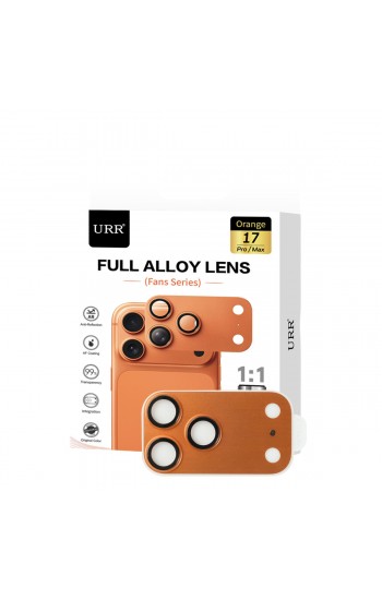 URR iPhone 17 Pro Fans Series Full Alloy Kamera Lens Koruyucu