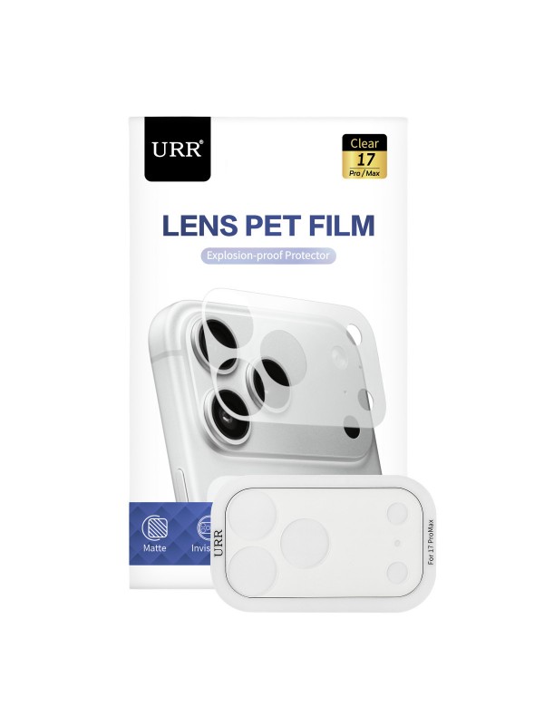URR iPhone 17 Pro Kamera Lens Koruyucu Pet Film - Şeffaf&hellip;