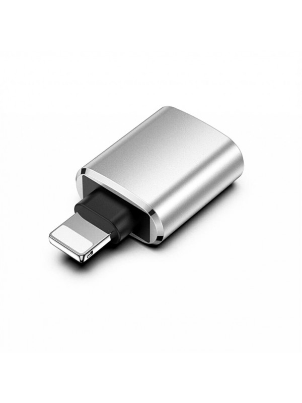 USB to Lightning Giriş Çevirici OTG Drive Silver-Gri… USB to Lightning Giriş Çevirici OTG Drive Silver-Gri…