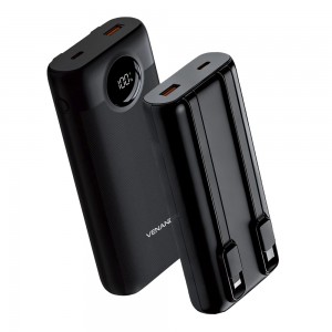Venandin PWB20D1 20000 mAh 22.5W Sabit Kablolu Powerbank