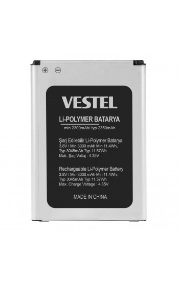 Vestel Venus E2 Plus Batarya 2350 mAh…