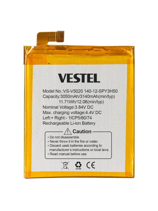Vestel Venus V3 5020 Batarya 3050 mAh…