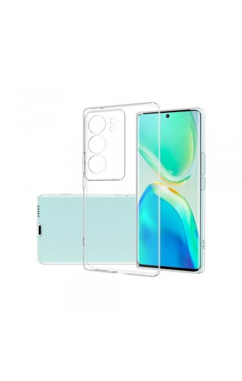 Vivo V29 Kılıf Kamera Korumalı Silikon Şeffaf Kapak