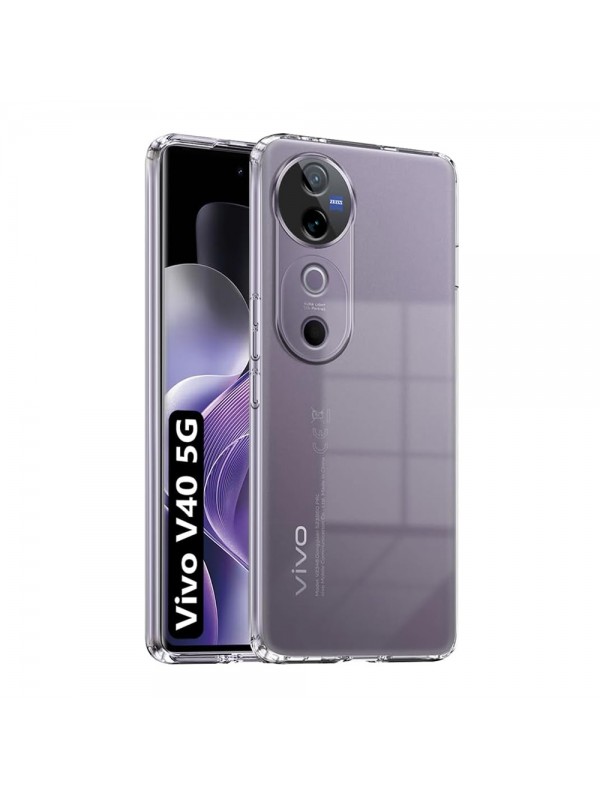 Vivo V40 5G Kılıf Kamera Korumalı Silikon Şeffaf Kapak&hellip;