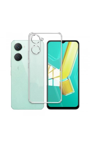 Vivo Y18 Kılıf Kamera Korumalı Silikon Şeffaf Kapak…