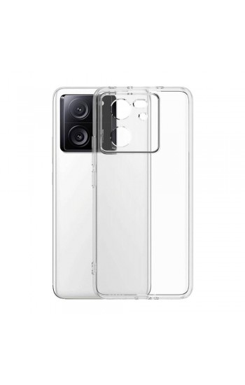 Xiaomi 13T / 13T Pro Kılıf Kamera Korumalı Silikon Şeffaf Kapak…