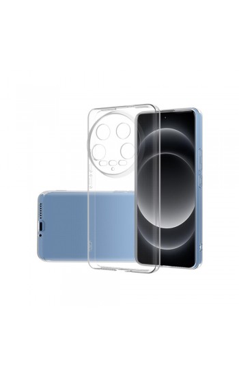 Xiaomi 14 Ultra Kılıf Kamera Korumalı Silikon Şeffaf Arka Kapak…
