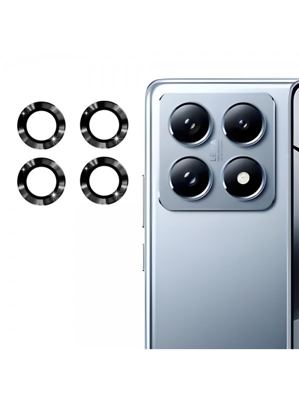 Xiaomi 14T Raze Metal Kamera Lens Koruyucu - Siyah… Xiaomi 14T Raze Metal Kamera Lens Koruyucu - Siyah…