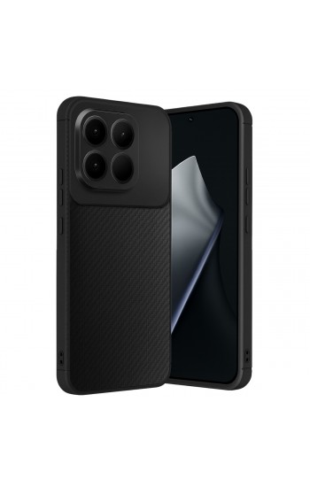 Xiaomi 15T Kılıf Focus Carbon Silikon Kapak