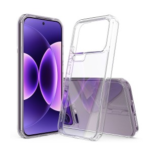 Xiaomi 17 Pro Max Kılıf Kamera Korumalı Silikon Lux Şeffaf Kapak