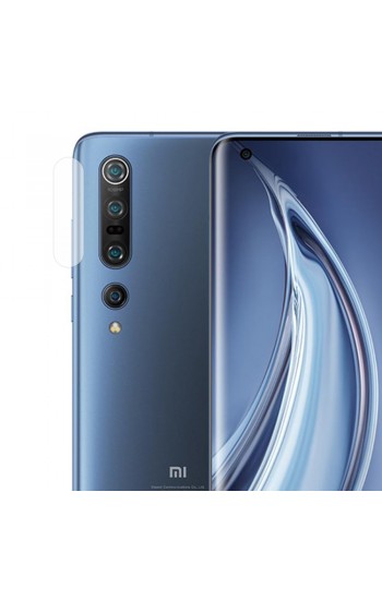 Xiaomi Mi 10 Pro Kamera Lens Koruyucu Nano Cam Şeffaf Tam Kaplama