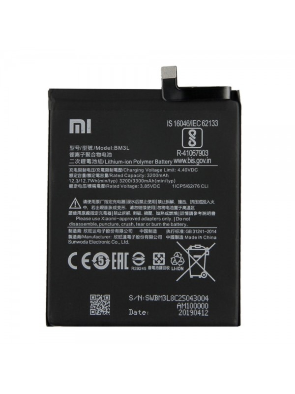 Xiaomi Mi 9 Batarya BM3L 3300 mAh… Xiaomi Mi 9 Batarya BM3L 3300 mAh…