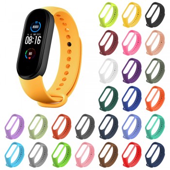 Xiaomi Mi Band 3 / 4 / 5 Akıllı Bileklik için Yedek Silikon Kordon Xiaomi Mi Band 3 / 4 / 5 Akıllı Bileklik için Yedek Silikon Kordon