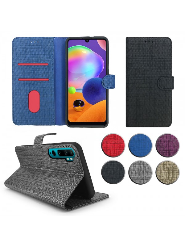 Xiaomi Mi Note 10 Kılıf FitCase Fabric Kapaklı Cüzdanlı… Xiaomi Mi Note 10 Kılıf FitCase Fabric Kapaklı Cüzdanlı…
