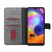 Xiaomi Mi Note 10 Kılıf FitCase Fabric Kapaklı Cüzdanlı Xiaomi Mi Note 10 Kılıf FitCase Fabric Kapaklı Cüzdanlı
