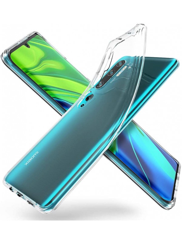 Xiaomi Mi Note 10 Pro Kılıf FitCase Toz Koruma Tıpalı Şeffaf Arka…