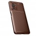 Xiaomi Poco F3 Kılıf Focus Carbon Desen Silikon Arka Kapak