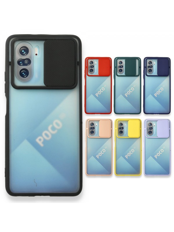 Xiaomi Poco F3 Kılıf Palm Kamera Koruma Kapaklı Silikon&hellip;