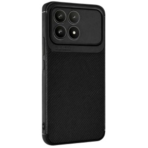 Xiaomi Poco F8 Pro Kılıf Focus Carbon Silikon Kapak