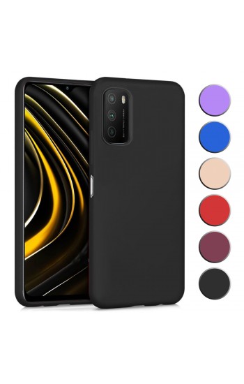 Xiaomi Poco M3 Kılıf FitCase PremiumS Silikon Arka Kapak