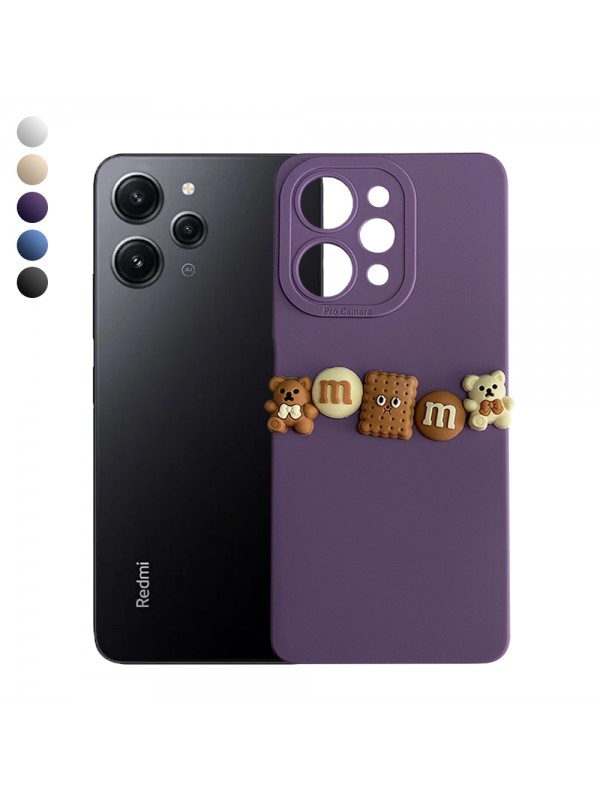 Xiaomi Redmi 12 Kılıf 3D M Bear Kamera Korumalı Silikon Kapak…