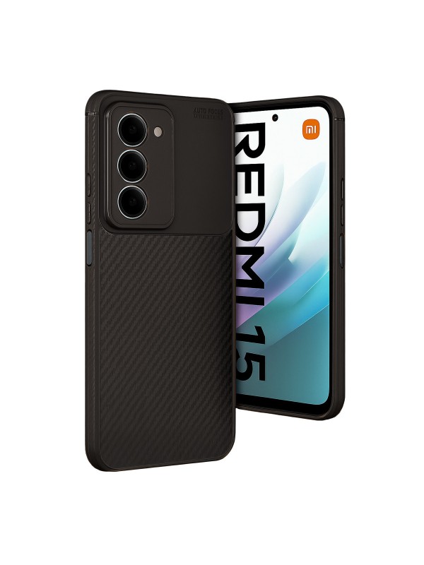 Xiaomi Redmi 15 4G Kılıf Focus Carbon Silikon Kapak… Xiaomi Redmi 15 4G Kılıf Focus Carbon Silikon Kapak…