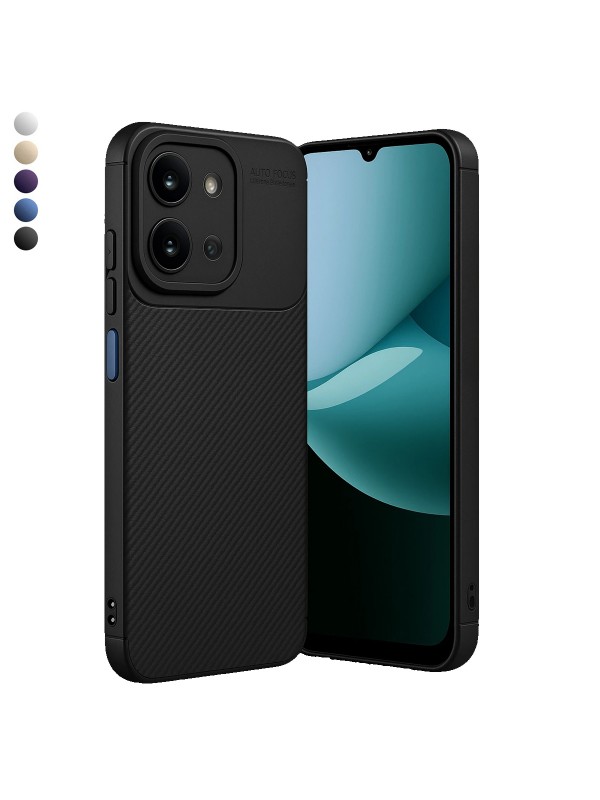 Xiaomi Redmi 15C Kılıf Focus Carbon Silikon Kapak… Xiaomi Redmi 15C Kılıf Focus Carbon Silikon Kapak…