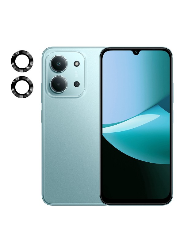 Xiaomi Redmi 15C Raze Metal Kamera Lens Koruyucu - Siyah… Xiaomi Redmi 15C Raze Metal Kamera Lens Koruyucu - Siyah…