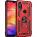 Xiaomi Redmi 7 Kılıf Panzer Ring Tam Koruma Arka Kapak