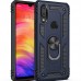 Xiaomi Redmi 7 Kılıf Panzer Ring Tam Koruma Arka Kapak
