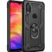 Xiaomi Redmi 7 Kılıf Panzer Ring Tam Koruma Arka Kapak