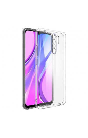 Xiaomi Redmi 9 Kılıf FitCase Toz Koruma Tıpalı Şeffaf Arka Kapak…