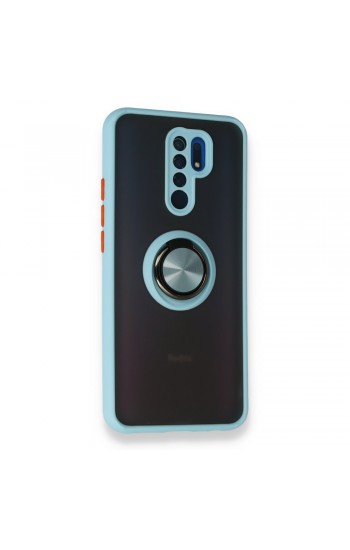 Xiaomi Redmi 9 Kılıf Montrea Ring Yüzük Stantlı Kapak…