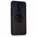 Xiaomi Redmi 9 Kılıf Montrea Ring Yüzük Stantlı Kapak