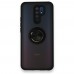 Xiaomi Redmi 9 Kılıf Montrea Ring Yüzük Stantlı Kapak
