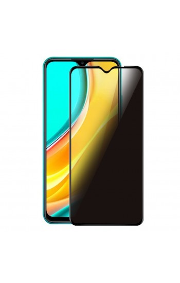 Xiaomi Redmi 9C Hayalet Privacy Gizli Cam Ekran Koruyucu Siyah…