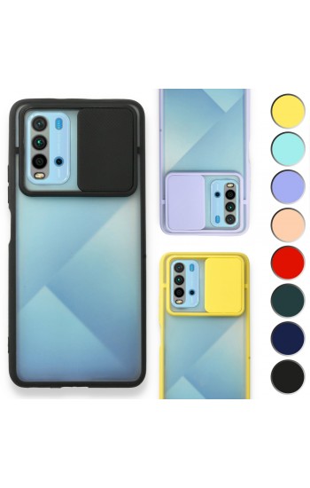 Xiaomi Redmi 9T Kılıf Palm Kamera Koruma Kapaklı Silikon