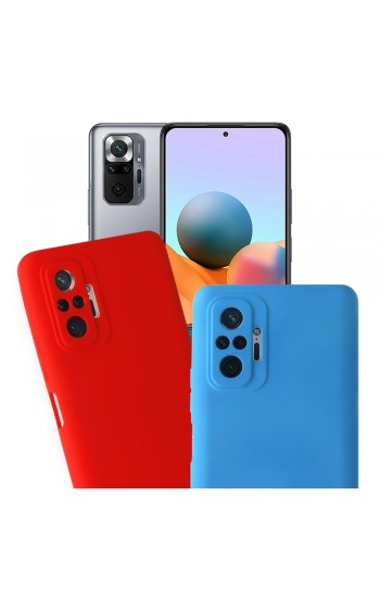 Xiaomi Redmi Note 10 Pro Kılıf Kamera Korumalı Lansman Silikon Kapak…