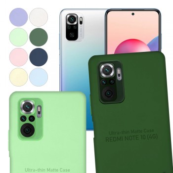 Xiaomi Redmi Note 10 / Redmi Note 10S Kılıf Kamera Korumalı Mat Ultra İnce Kapak Xiaomi Redmi Note 10 / Redmi Note 10S Kılıf Kamera Korumalı Mat Ultra İnce Kapak