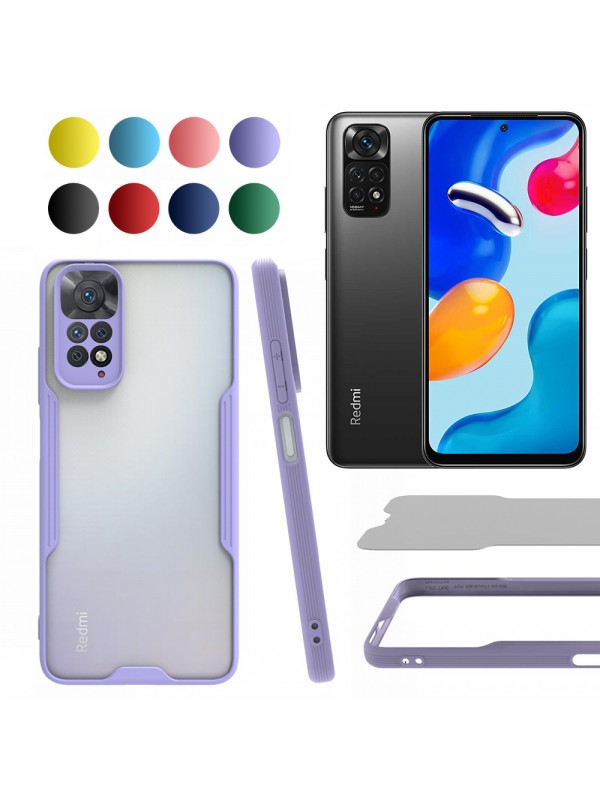 Xiaomi Redmi Note 11 / 11S Kılıf Platin Matte Silikon Arka Kapak&hellip;