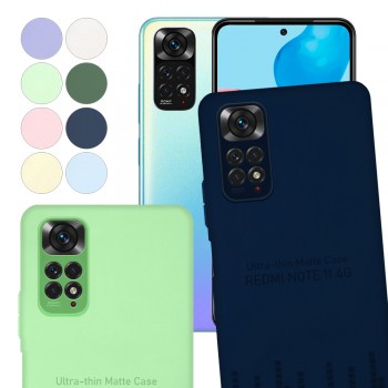 Xiaomi Redmi Note 11 / Note 11S Kılıf Kamera Korumalı Mat Ultra İnce Kapak Xiaomi Redmi Note 11 / Note 11S Kılıf Kamera Korumalı Mat Ultra İnce Kapak