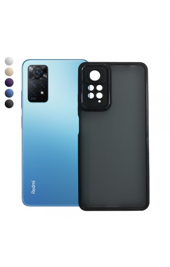 Xiaomi Redmi Note 12 Pro Kılıf Freya Lazer Lens Kamera Çerçeveli Silik&hellip;