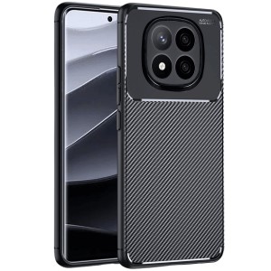Xiaomi Redmi Note 14 Pro 5G Kılıf Focus Carbon Silikon Kapak
