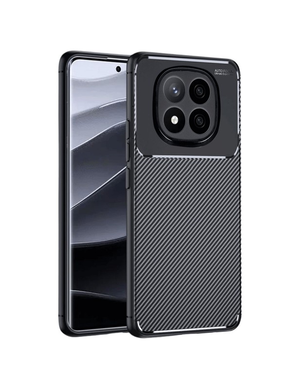 Xiaomi Redmi Note 14 Pro 5G Kılıf Focus Carbon Silikon Kapak&hellip;